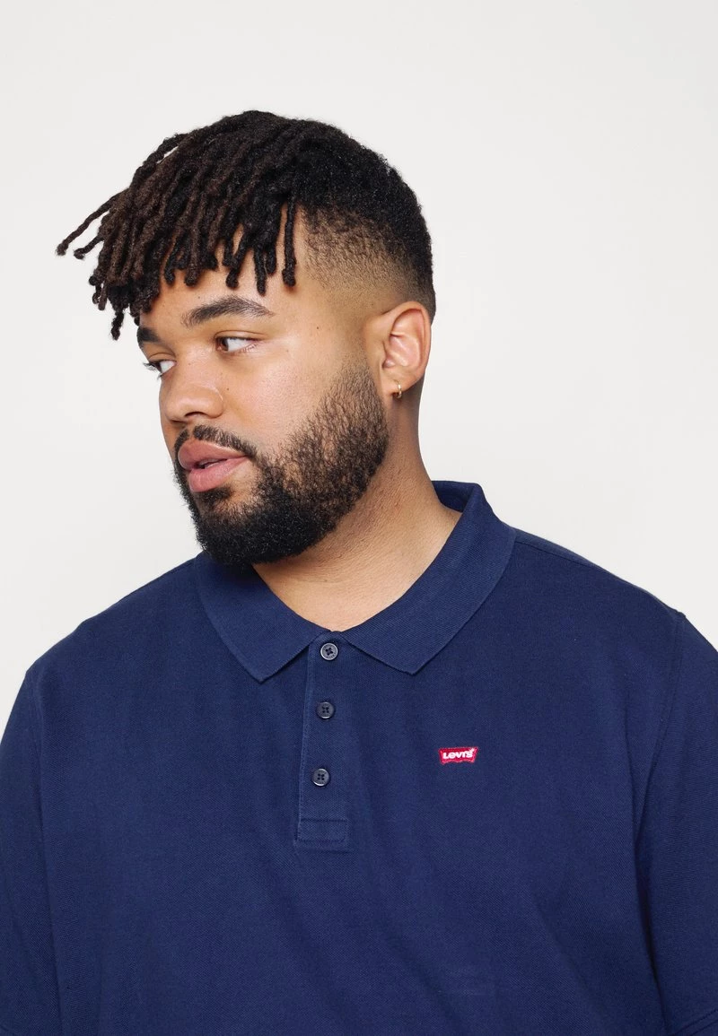 Levi's® Plus Herren BIG Poloshirt Dress Blues 9 Levi's® Plus Herren BIG Poloshirt Dress Blues - Image 7