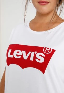 Levi's® Plus Damen PERFECT TEE T Shirt Print Plus Batwing White -Günstiges L'Oréal Paris Geschäft b094887eed7e454fa64097ee9f738ac9