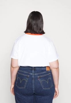 Levi's® Plus CROPPED JORDIE TEE T Shirt Print White/orange Damen -Günstiges L'Oréal Paris Geschäft b26f17efce994ed5bc7446591e490bfe