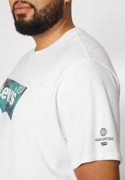 Levi's® Plus Herren BIG GRAPHIC TEE T Shirt Print White -Günstiges L'Oréal Paris Geschäft b9493f6d886446babdccf6b6c18154a4