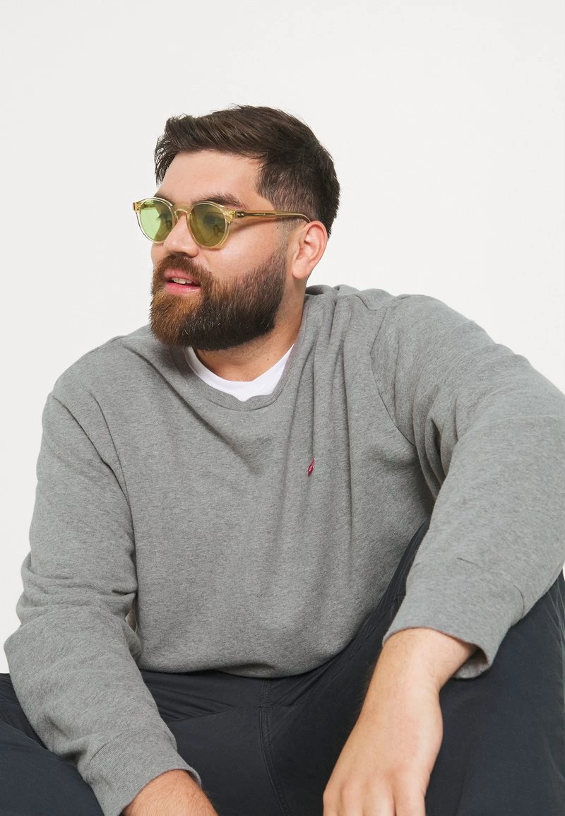 Levi's® Plus BIG ORIGINAL CREW Sweatshirt Chisel Grey Heather Herren 7 Levi's® Plus BIG ORIGINAL CREW Sweatshirt Chisel Grey Heather Herren – Bild 5