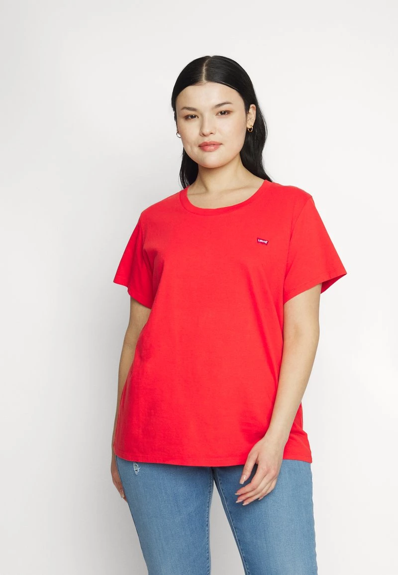 Levi's® Plus THE PERFECT TEE T Shirt Print Poppy Red Damen 6 Levi's® Plus THE PERFECT TEE T Shirt Print Poppy Red Damen - Image 4
