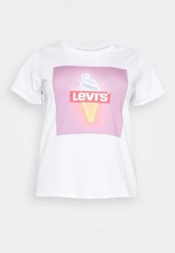 Levi's® Plus T Shirt Print White Damen -Günstiges L'Oréal Paris Geschäft c872f18aec1e4e34987c2ad044e69d03