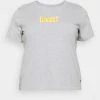 Levi's® Plus GRAPHIC CLASSIC TEE POSTER LOGO STARSTRUCK T Shirt Print Heather Grey Damen