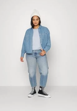 Levi's® Plus ZOEY PLEAT Hemdbluse Stay Cool Damen -Günstiges L'Oréal Paris Geschäft d036ce3e7e3f4f019a80eedeb9944de8