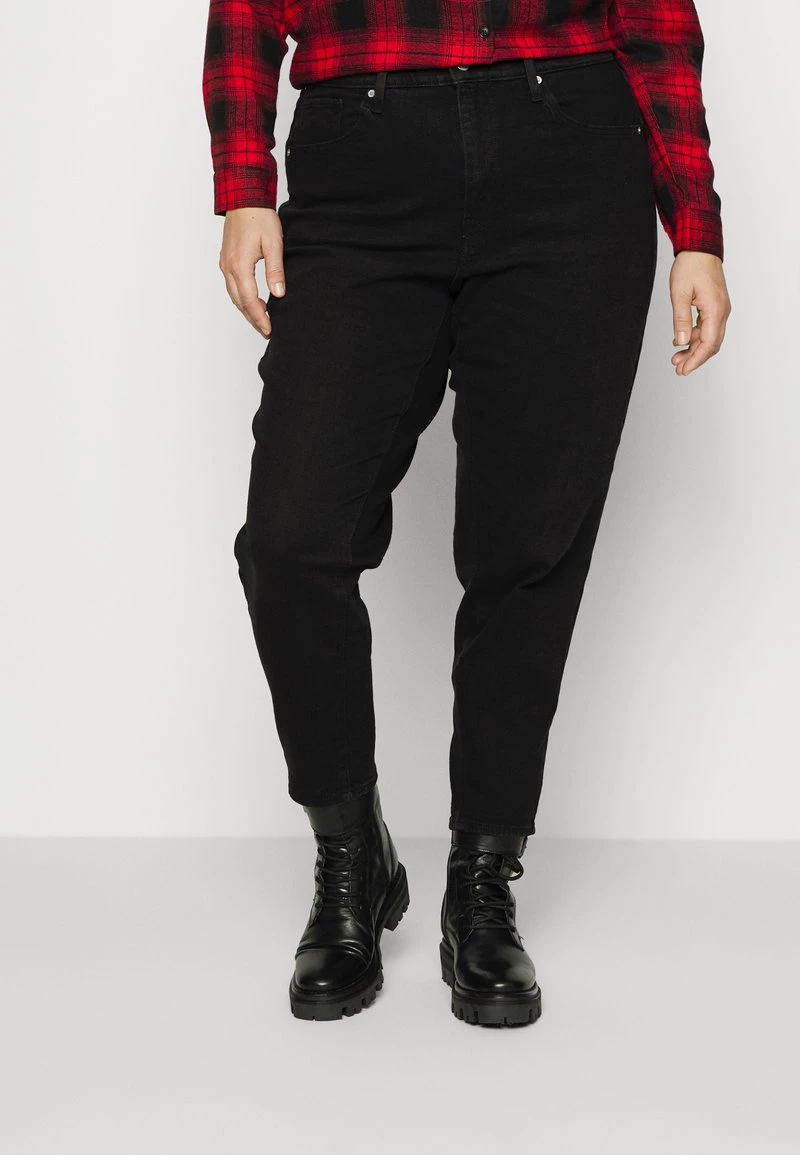 Levi's® Plus HIGH WAISTED MOM Jeans Relaxed Fit Flash Black Damen 3 Levi's® Plus HIGH WAISTED MOM Jeans Relaxed Fit Flash Black Damen
