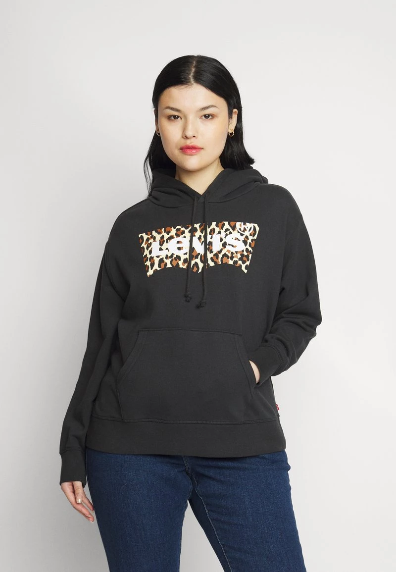 Levi's® Plus GRAPHIC HOODIE Sweatshirt Black Damen 6 Levi's® Plus GRAPHIC HOODIE Sweatshirt Black Damen - Image 4