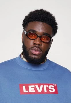 Levi's® Plus Herren BIG RELAXED GRAPHIC CREW Sweatshirt Sunset Blue -Günstiges L'Oréal Paris Geschäft d53d6de74deb48c89df192d8d51a49ec