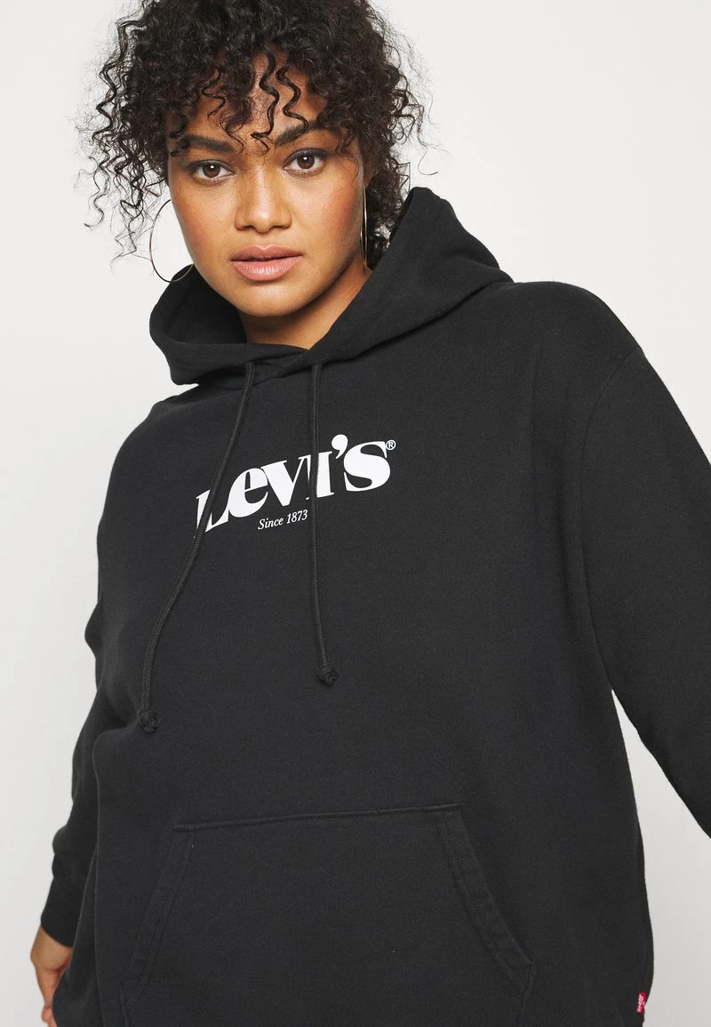 Levi's® Plus GRAPHIC HOODIE Sweatshirt Black Damen 5 Levi's® Plus GRAPHIC HOODIE Sweatshirt Black Damen - Image 3