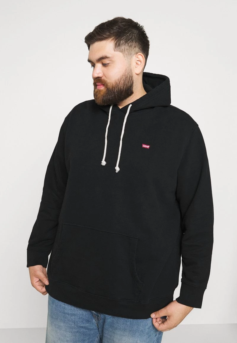 Levi's® Plus Herren BIG ORIGINAL HOODIE Kapuzenpullover Mineral Black 3 Levi's® Plus Herren BIG ORIGINAL HOODIE Kapuzenpullover Mineral Black