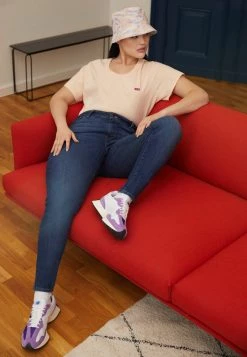 Levi's® Plus Damen 720™ HI RISE SUPER SKINNY Jeans Skinny Fit Echo Chamber