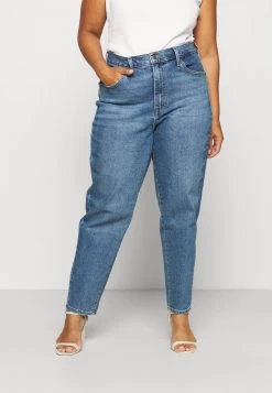 Levi's® Plus Damen HIGH WAISTED MOM Jeans Relaxed Fit Blue Denim