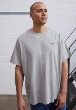 Levi's® Plus Herren BIG ORIGINAL TEE T Shirt Basic Light Mist Heather