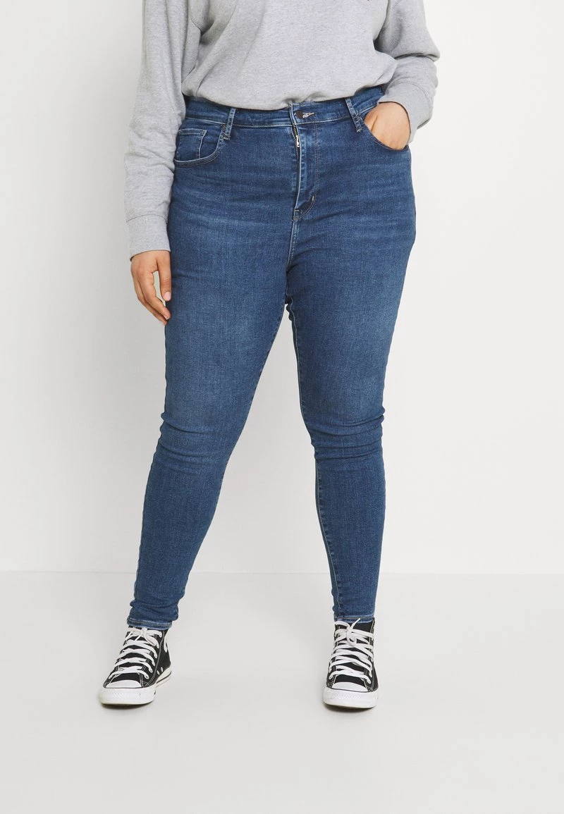 Levi's® Plus MILE HIGH Jeans Skinny Fit Blue Denim Damen 3 Levi's® Plus MILE HIGH Jeans Skinny Fit Blue Denim Damen