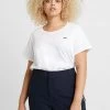 Levi's® Plus Damen THE PERFECT TEE T Shirt Print White -Günstiges L'Oréal Paris Geschäft e4ba07cf5e7b4903835c5f9d67294c51