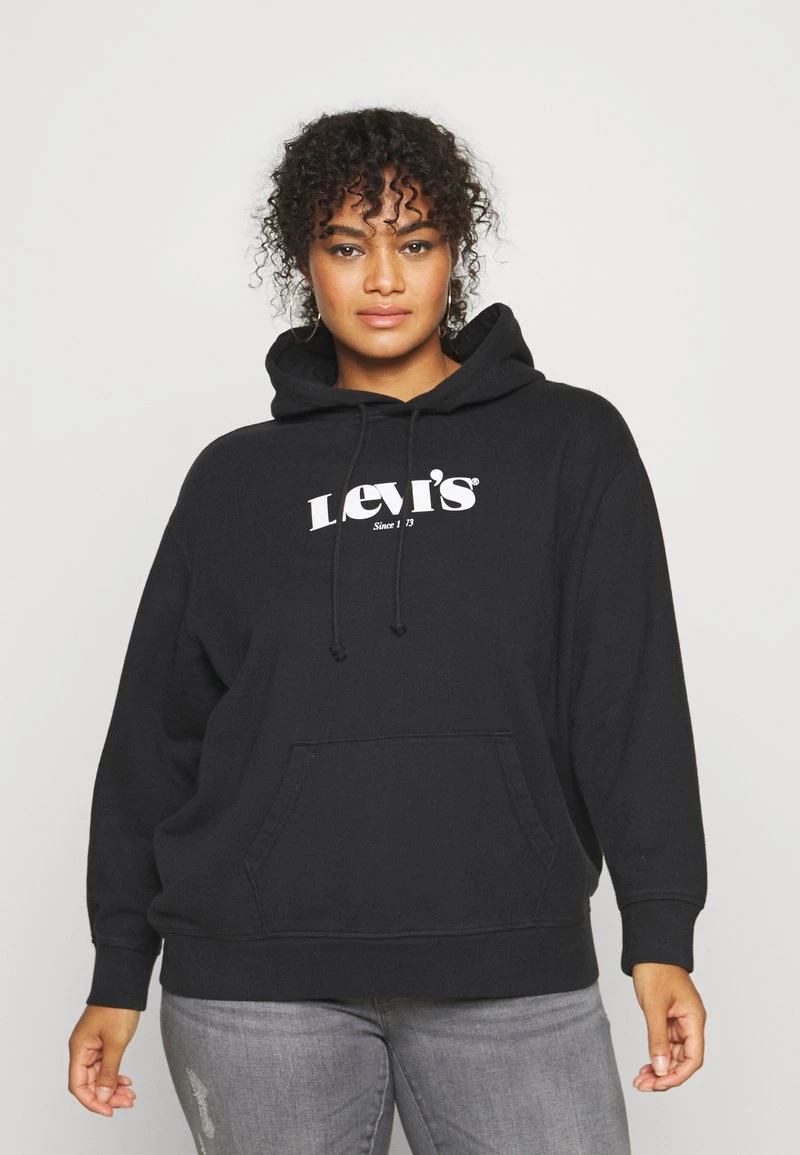 Levi's® Plus GRAPHIC HOODIE Sweatshirt Black Damen 3 Levi's® Plus GRAPHIC HOODIE Sweatshirt Black Damen