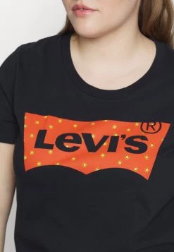 Levi's® Plus Damen PERFECT TEE T Shirt Print Black -Günstiges L'Oréal Paris Geschäft e7a54950f345402588ac2c7054140367