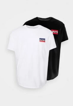 Levi's® Plus 2er PACK T Shirt Basic Caviar/white Herren -Günstiges L'Oréal Paris Geschäft ed9607572cfc4477bc8a590c60cfb9fc
