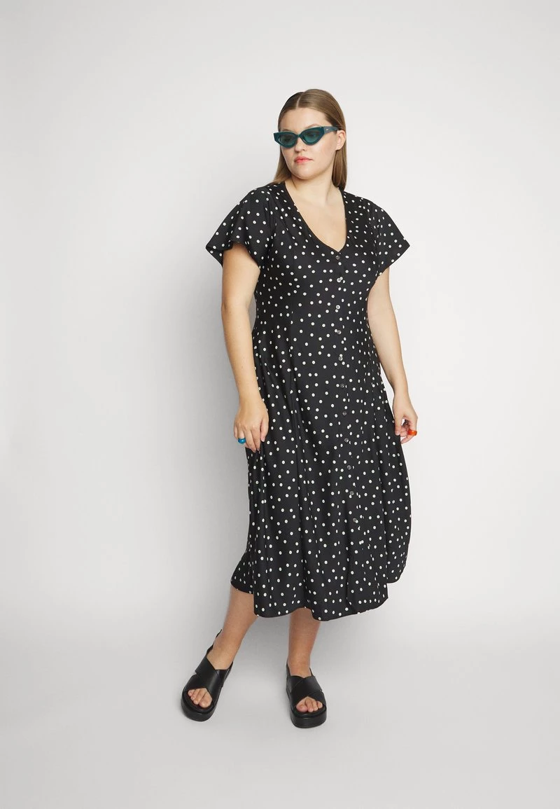 Levi's® Plus Damen RACHELLE DRESS Freizeitkleid Daisy Foulard Caviar 4 Levi's® Plus Damen RACHELLE DRESS Freizeitkleid Daisy Foulard Caviar - Image 2