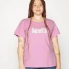 Levi's® Plus PERFECT TEE T Shirt Print Prism Pink Damen -Günstiges L'Oréal Paris Geschäft eea64cb9d67e479a81d29466f73bf9ab