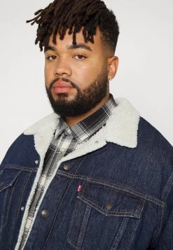 Levi's® Plus BIG SHERPA TRUCKER Jeansjacke Rockridge Herren -Günstiges L'Oréal Paris Geschäft ef139c067d6d499b840e51d33fab41a4