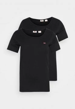 Levi's® Plus TEE 2 PACK T Shirt Print Black Damen -Günstiges L'Oréal Paris Geschäft f57c632e65d14c7fa697bf4583c0885a