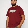 Levi's® Plus Herren BIG GRAPHIC TEE T Shirt Print Fired Brick -Günstiges L'Oréal Paris Geschäft f88aa1b1609b42dc96b02363bd9689bc