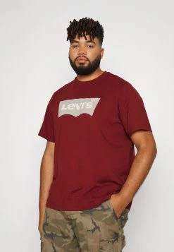 Levi's® Plus Herren BIG GRAPHIC TEE T Shirt Print Fired Brick